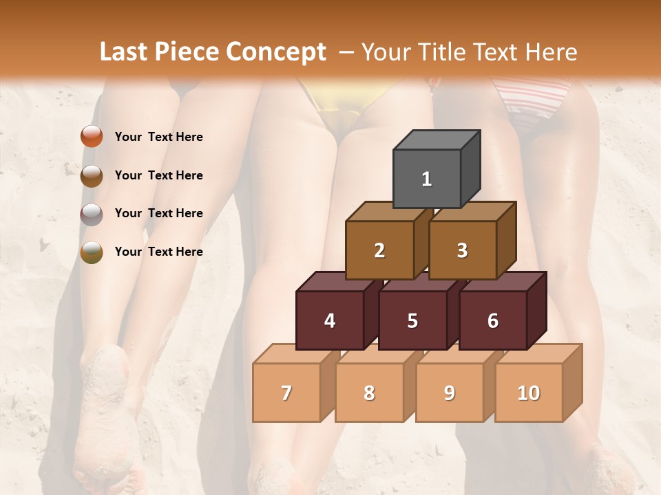 Above Down Feminine PowerPoint Template