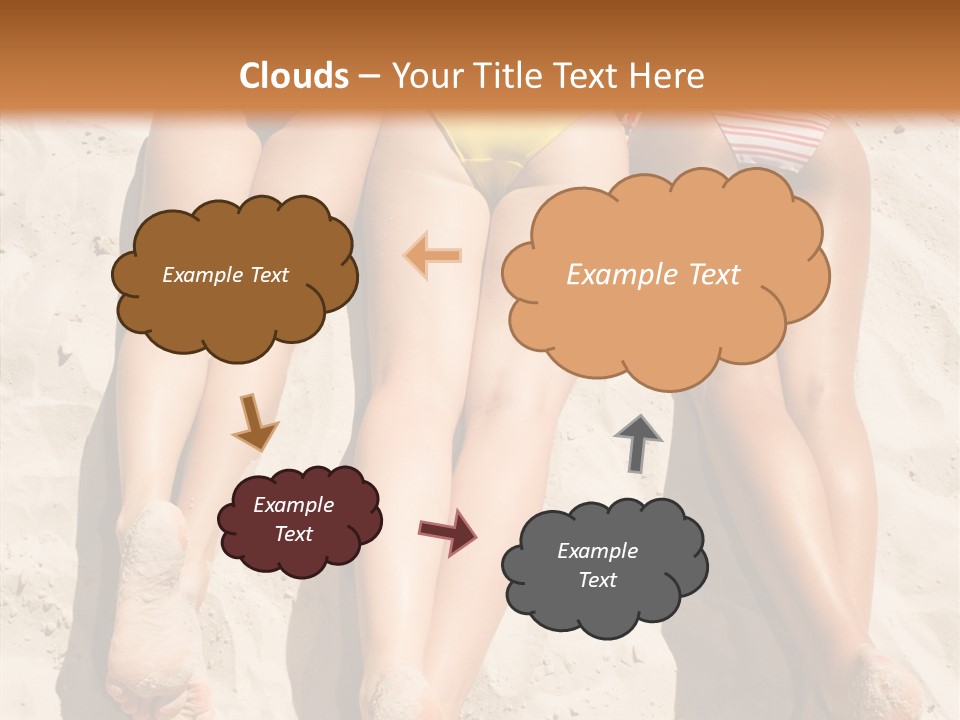 Above Down Feminine PowerPoint Template