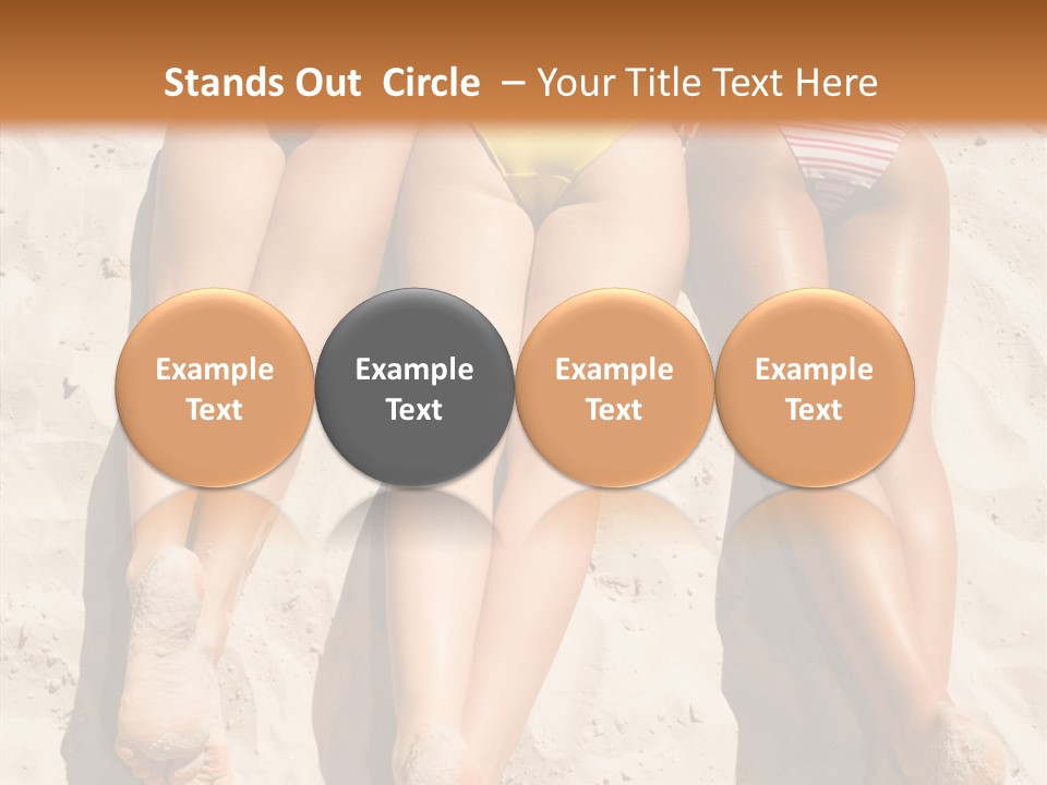 Above Down Feminine PowerPoint Template