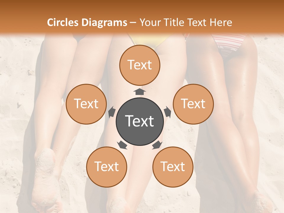 Above Down Feminine PowerPoint Template