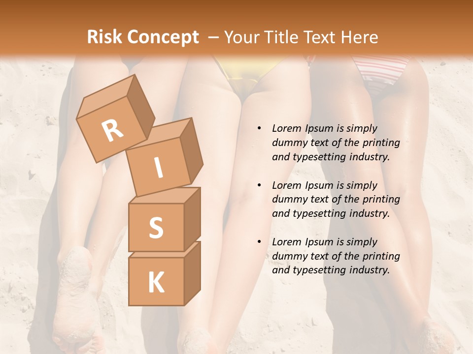 Above Down Feminine PowerPoint Template