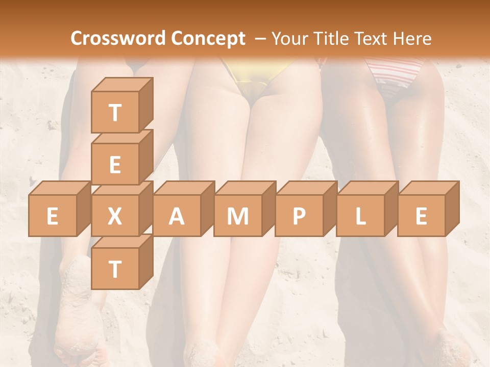 Above Down Feminine PowerPoint Template