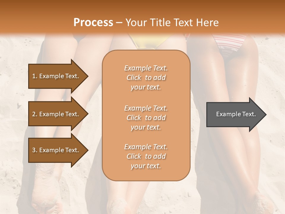 Above Down Feminine PowerPoint Template