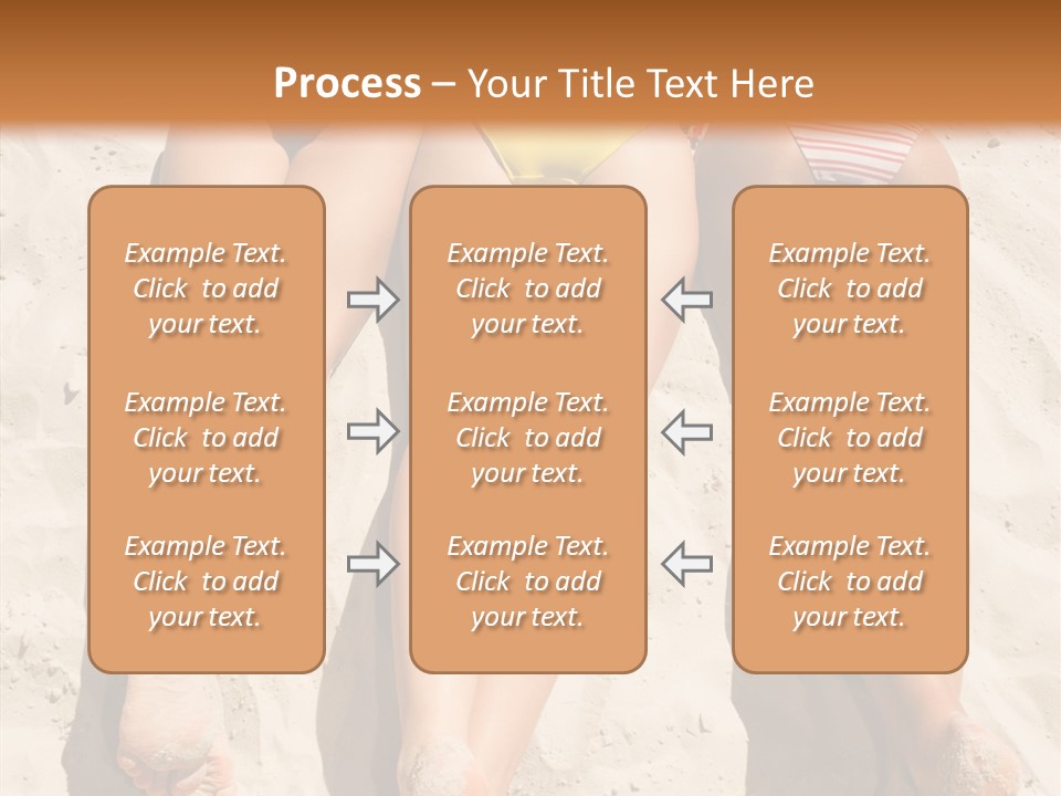 Above Down Feminine PowerPoint Template