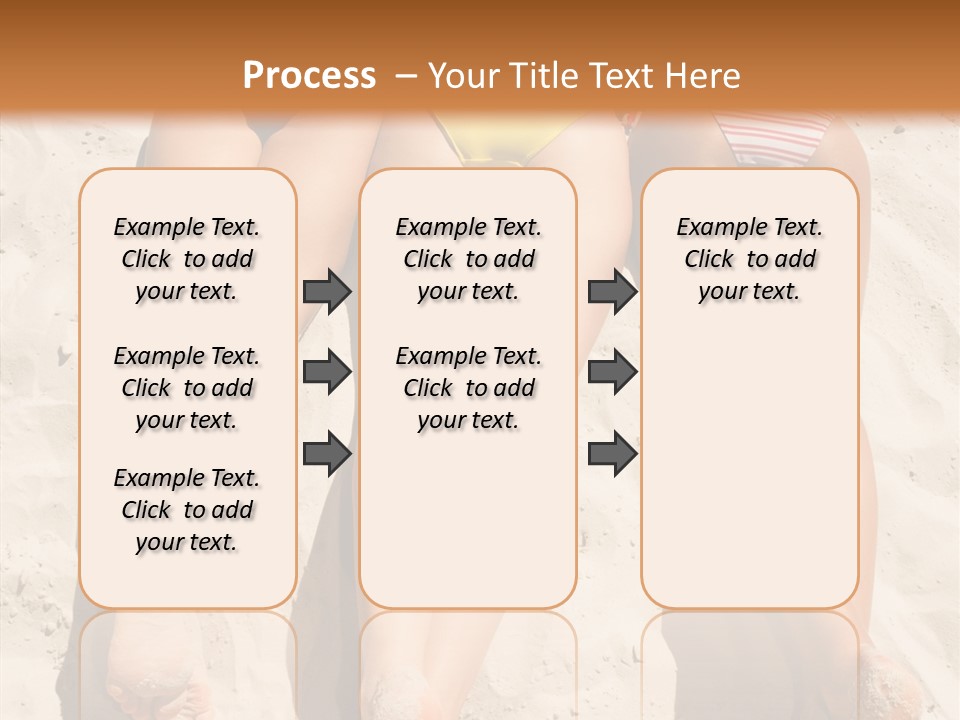 Above Down Feminine PowerPoint Template