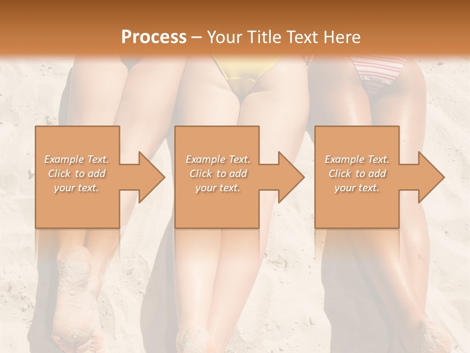 Above Down Feminine PowerPoint Template