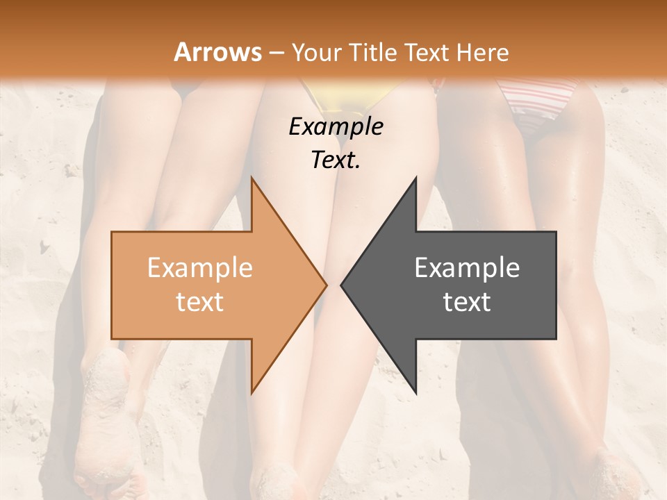 Above Down Feminine PowerPoint Template