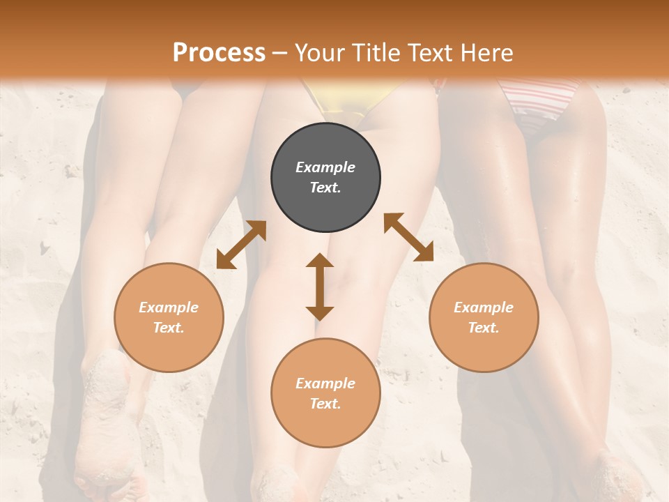 Above Down Feminine PowerPoint Template