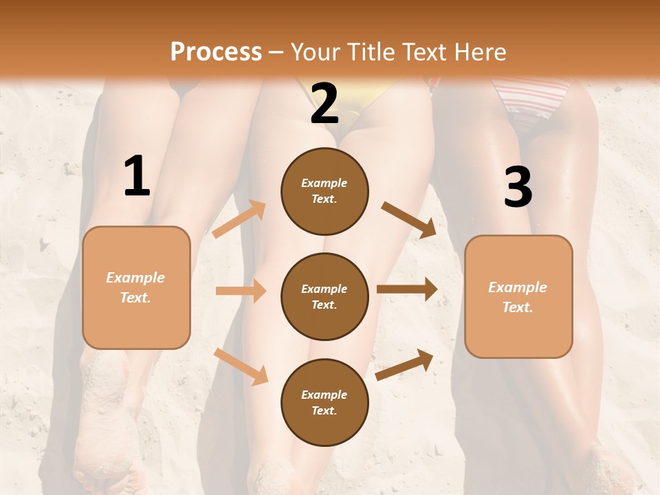 Above Down Feminine PowerPoint Template