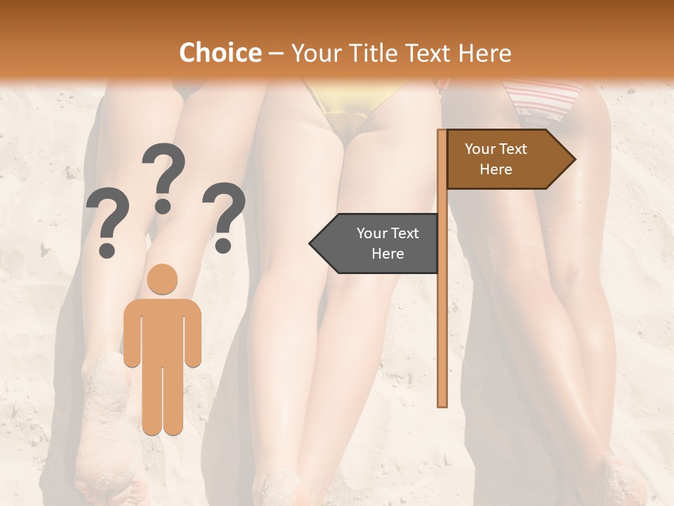 Above Down Feminine PowerPoint Template