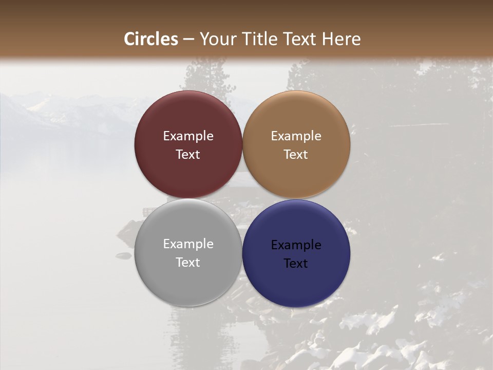 Shore Trail Resort PowerPoint Template