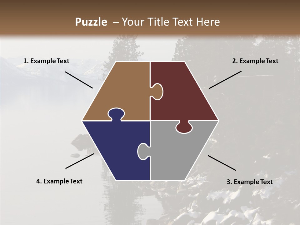 Shore Trail Resort PowerPoint Template