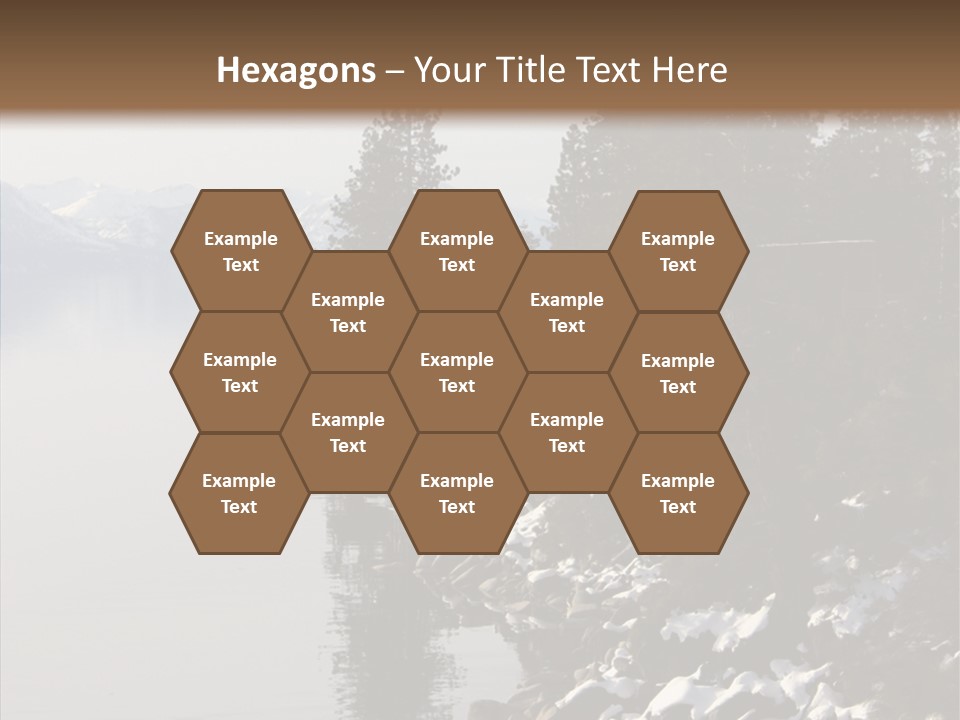 Shore Trail Resort PowerPoint Template