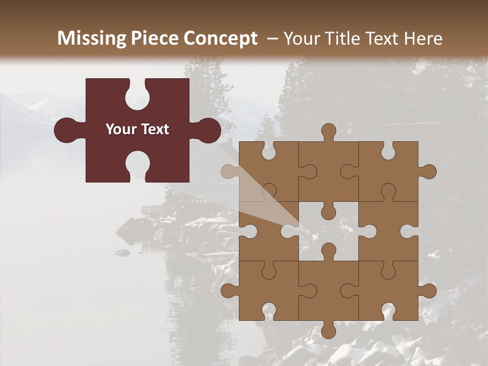 Shore Trail Resort PowerPoint Template