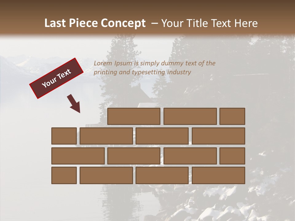 Shore Trail Resort PowerPoint Template