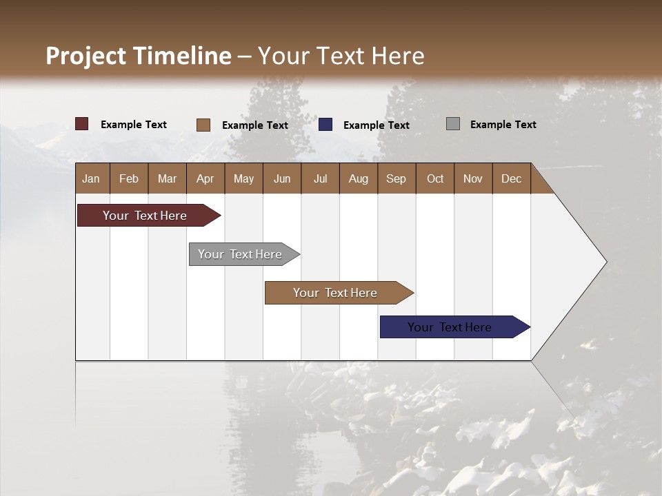Shore Trail Resort PowerPoint Template