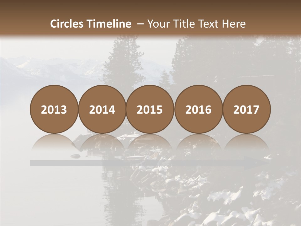 Shore Trail Resort PowerPoint Template