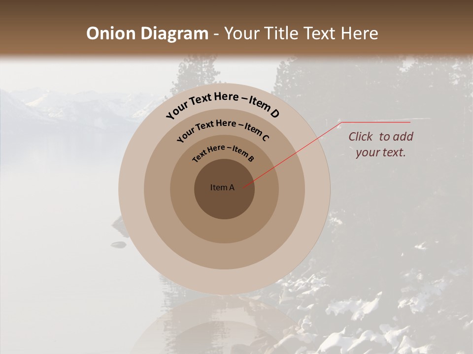 Shore Trail Resort PowerPoint Template