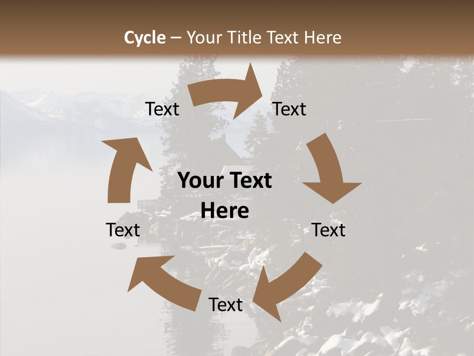 Shore Trail Resort PowerPoint Template