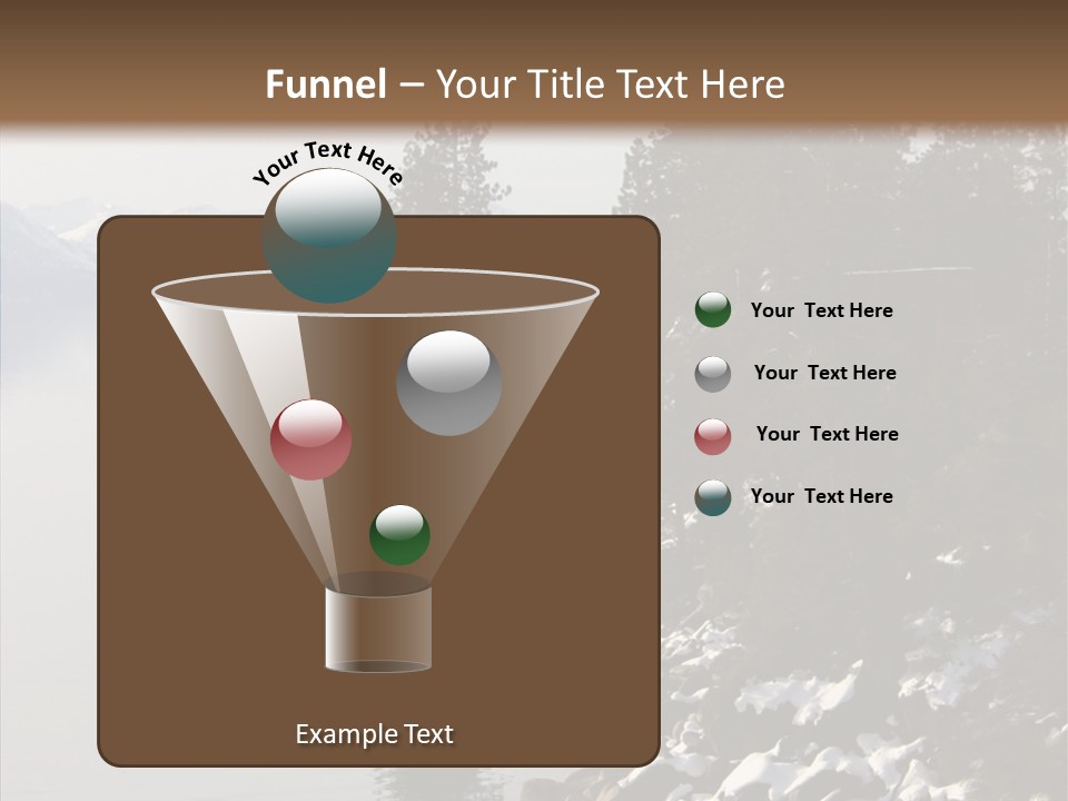 Shore Trail Resort PowerPoint Template