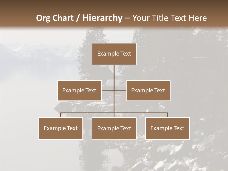 Shore Trail Resort PowerPoint Template