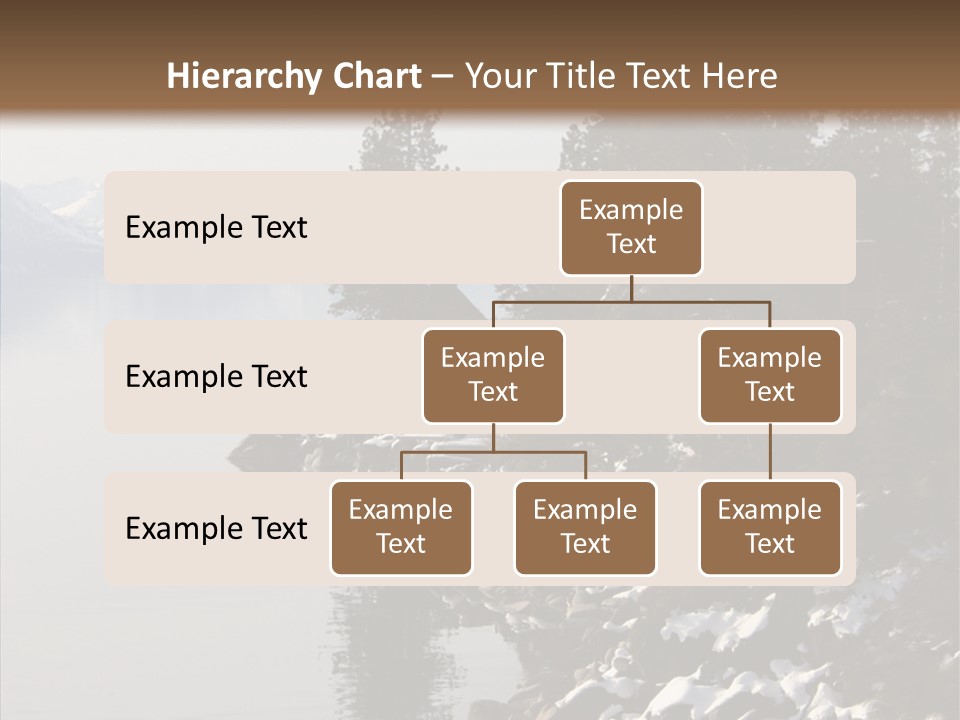 Shore Trail Resort PowerPoint Template