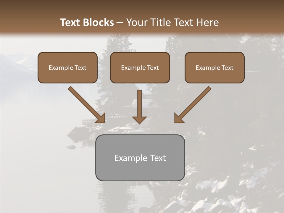 Shore Trail Resort PowerPoint Template