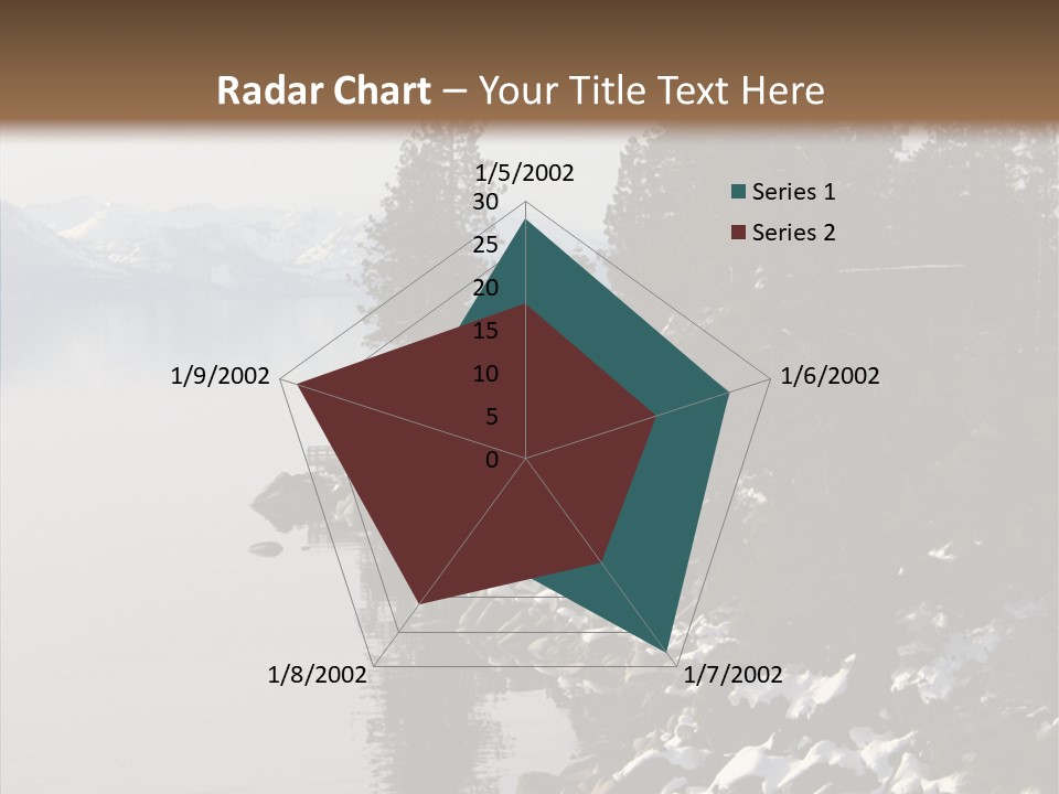 Shore Trail Resort PowerPoint Template