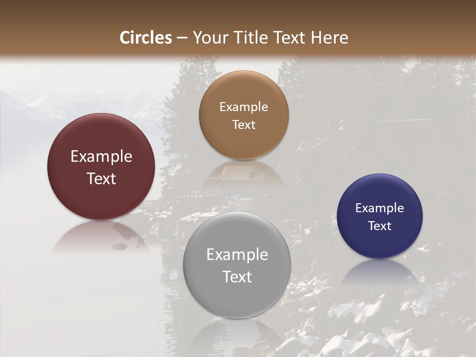 Shore Trail Resort PowerPoint Template