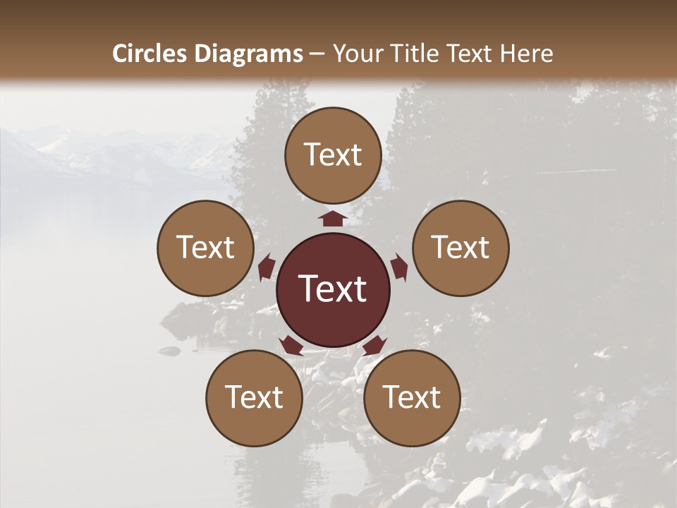 Shore Trail Resort PowerPoint Template