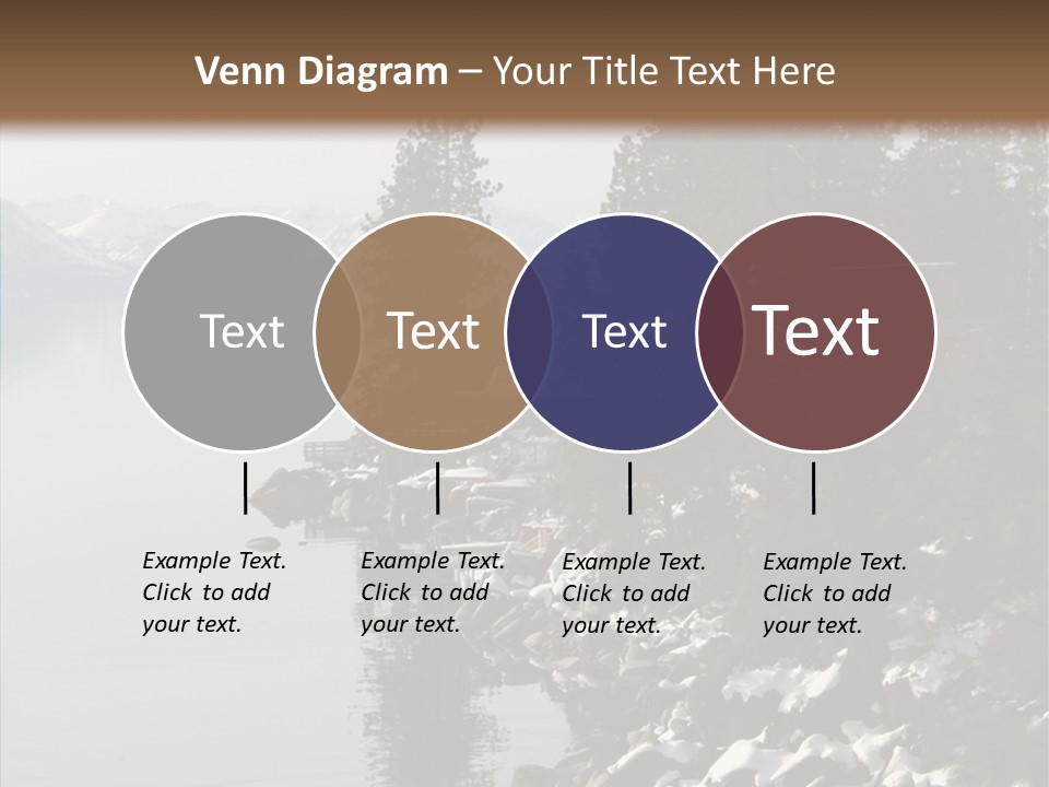 Shore Trail Resort PowerPoint Template