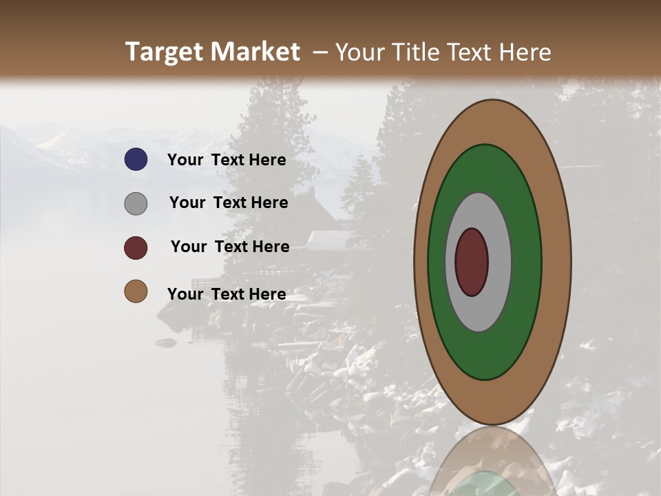 Shore Trail Resort PowerPoint Template