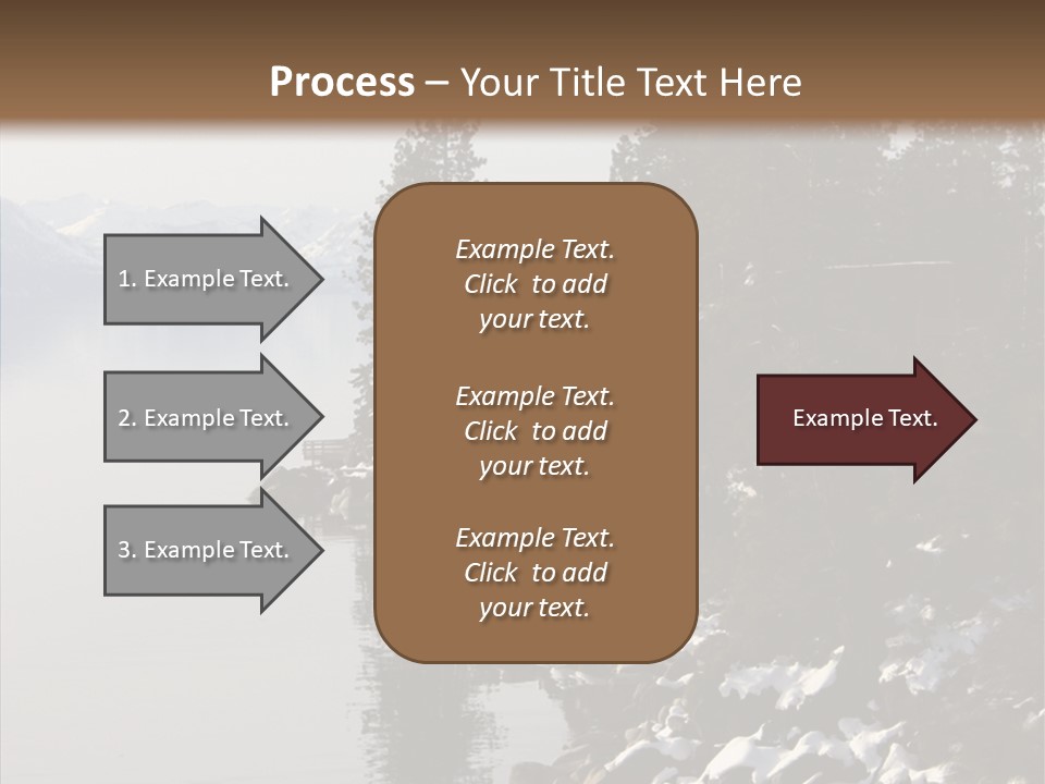 Shore Trail Resort PowerPoint Template
