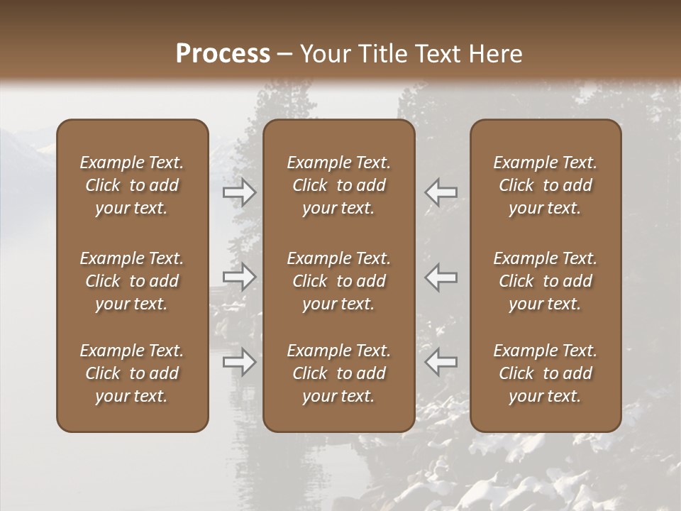 Shore Trail Resort PowerPoint Template