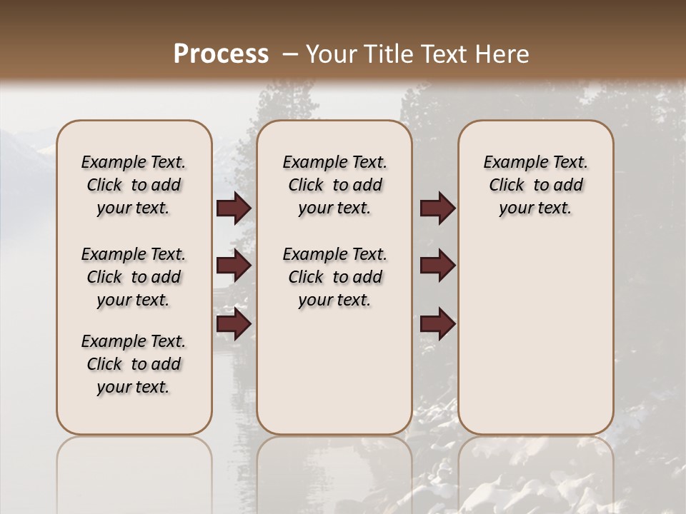 Shore Trail Resort PowerPoint Template