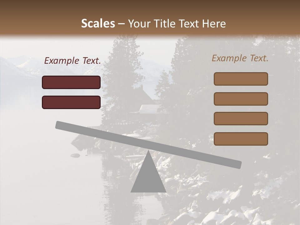 Shore Trail Resort PowerPoint Template