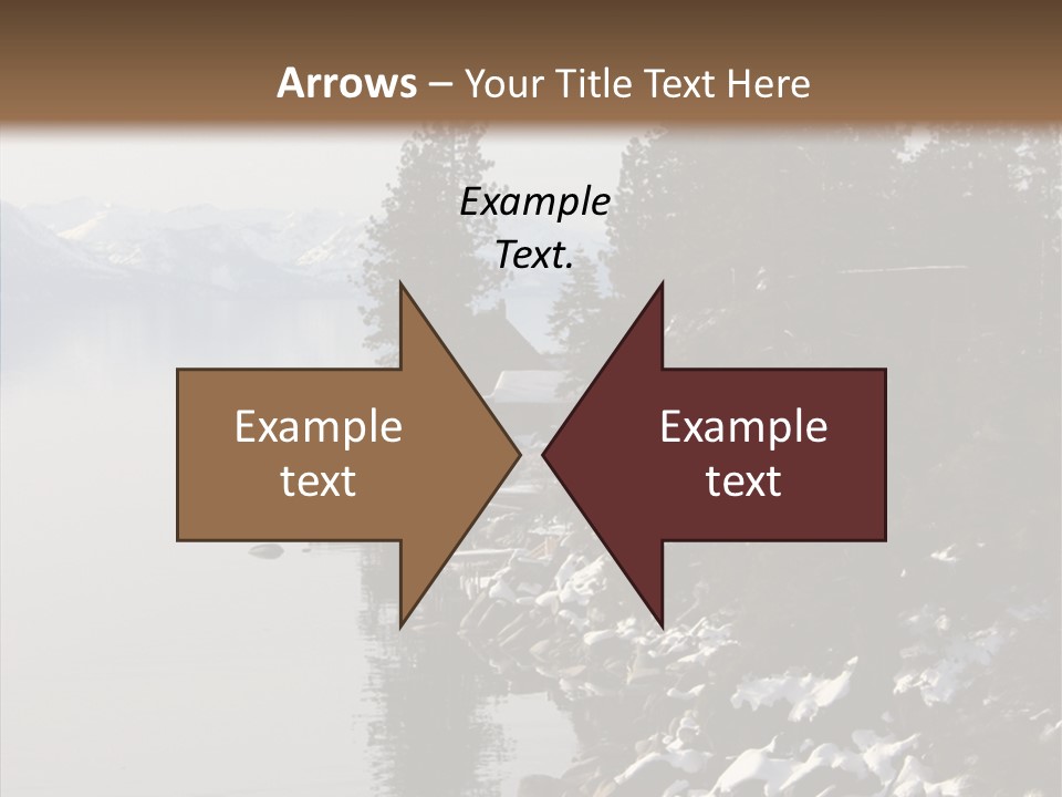 Shore Trail Resort PowerPoint Template