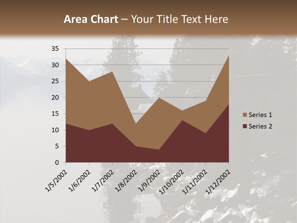 Shore Trail Resort PowerPoint Template