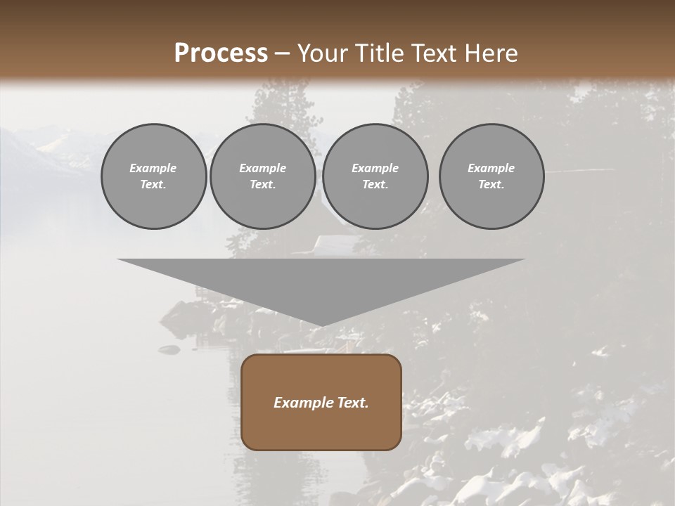 Shore Trail Resort PowerPoint Template