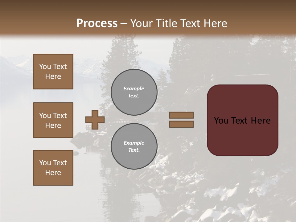 Shore Trail Resort PowerPoint Template