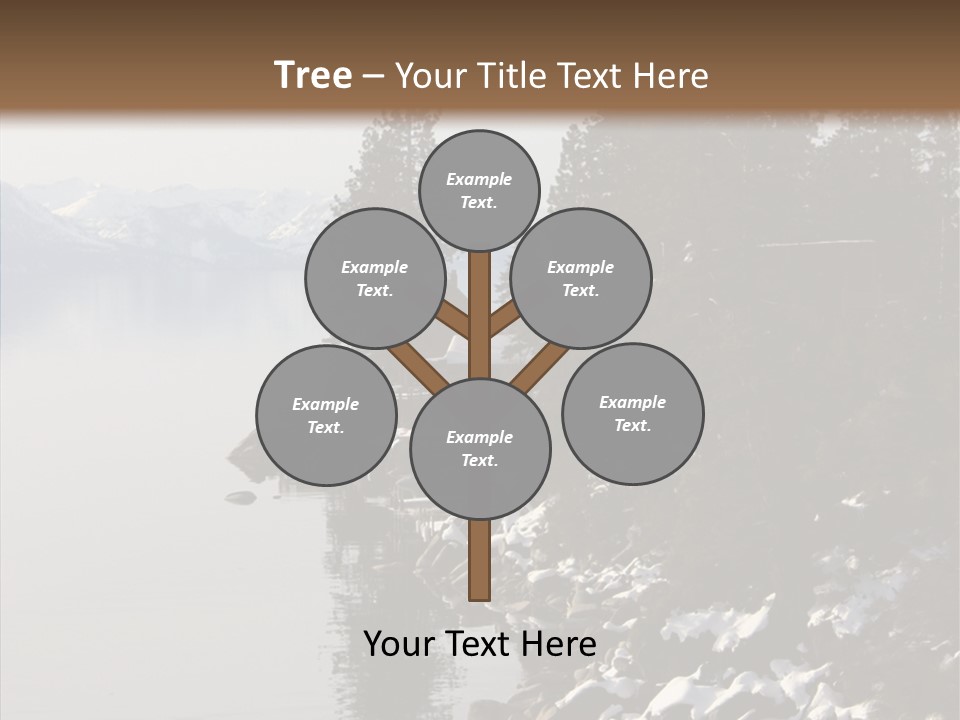 Shore Trail Resort PowerPoint Template