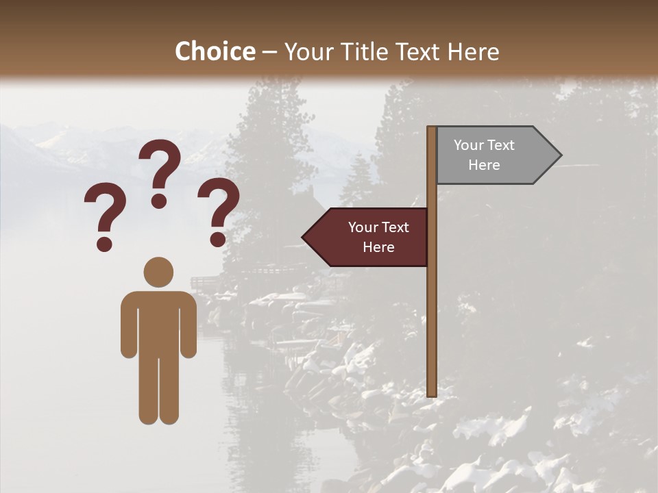 Shore Trail Resort PowerPoint Template