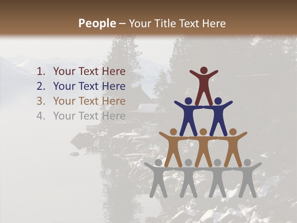 Shore Trail Resort PowerPoint Template