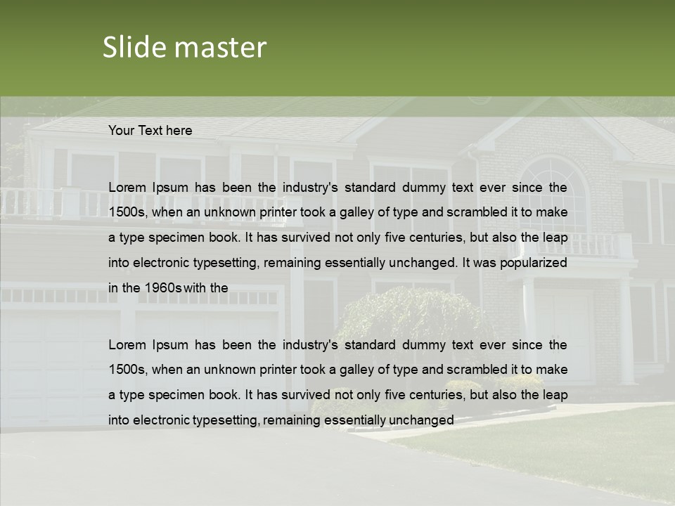 Figure Chair Board PowerPoint Template