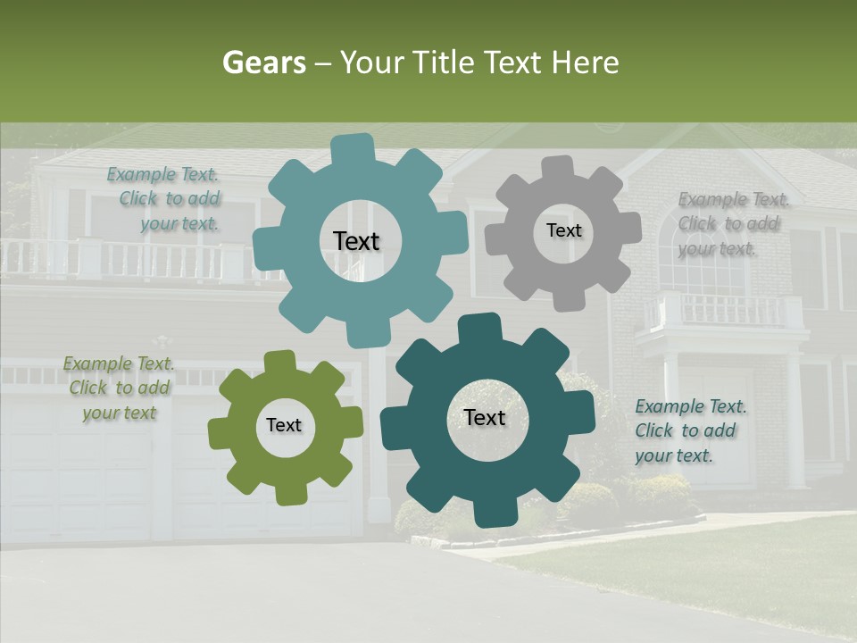 Figure Chair Board PowerPoint Template
