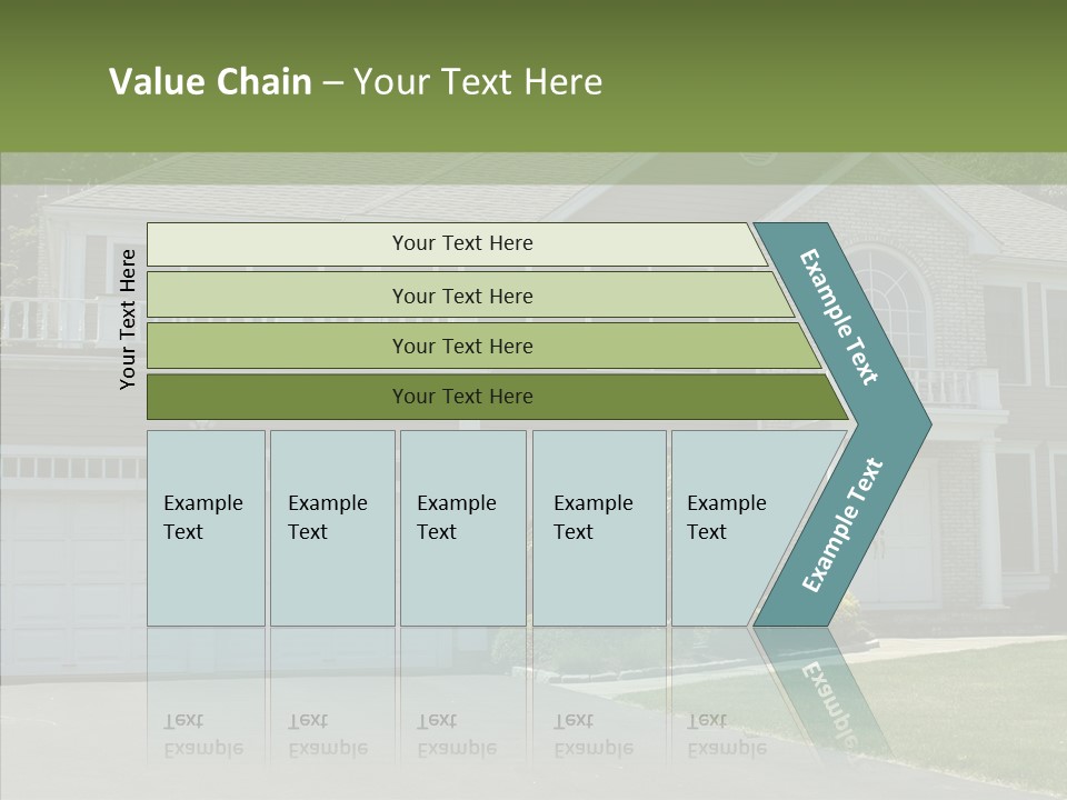Figure Chair Board PowerPoint Template
