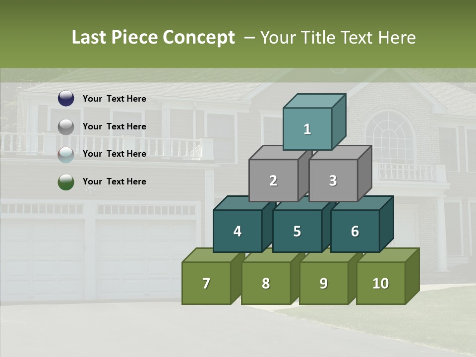 Figure Chair Board PowerPoint Template