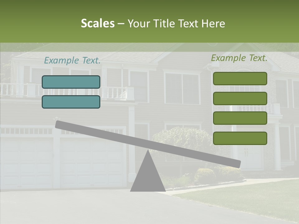Figure Chair Board PowerPoint Template