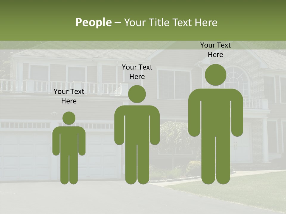 Figure Chair Board PowerPoint Template