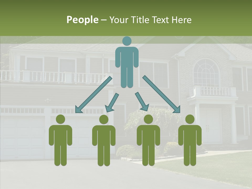 Figure Chair Board PowerPoint Template